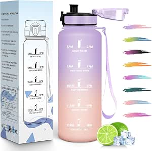 Botella de Agua Motivacional