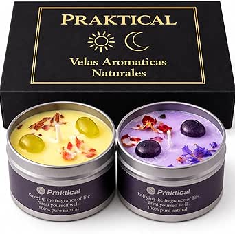 Vela Aromática de Soja Natural